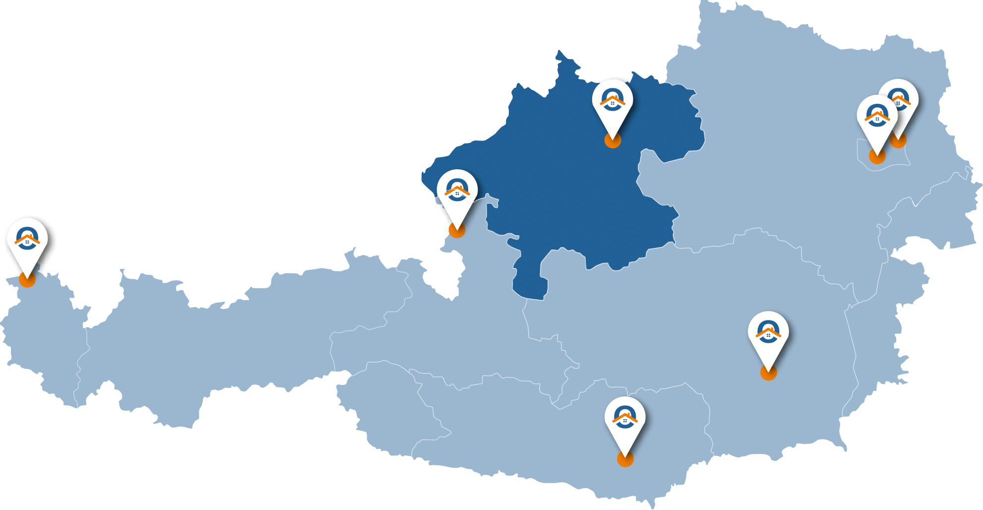 Oesterreich-Karte-OOe