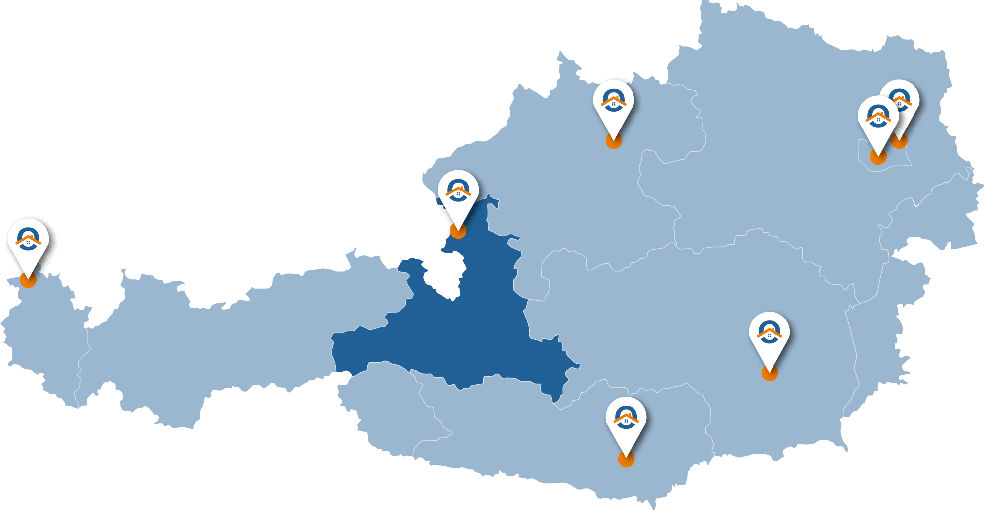 Oesterreich-Karte-Szbg