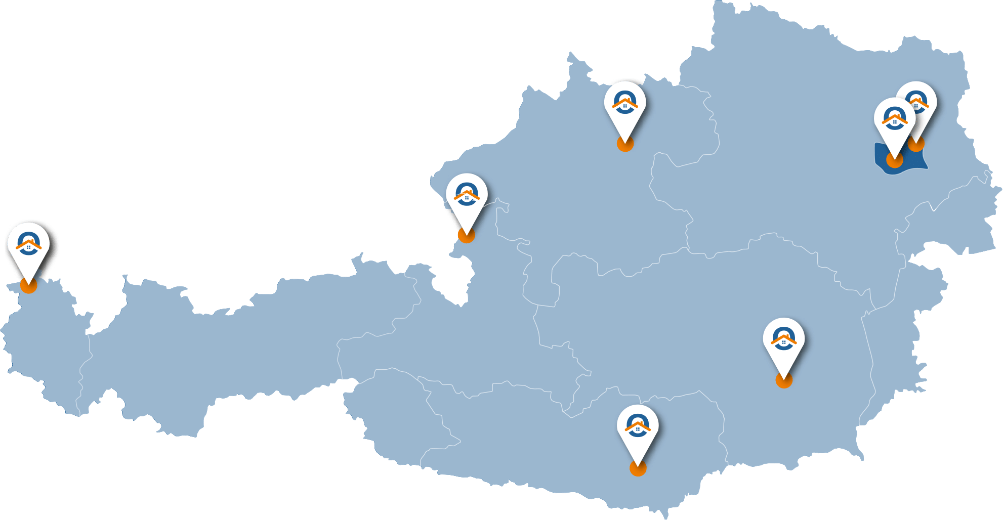 Oesterreich-Karte-Wien
